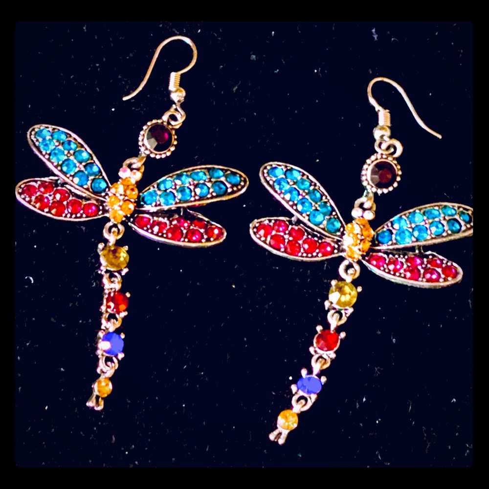 Gorgeous handmade butterfly earrings!!